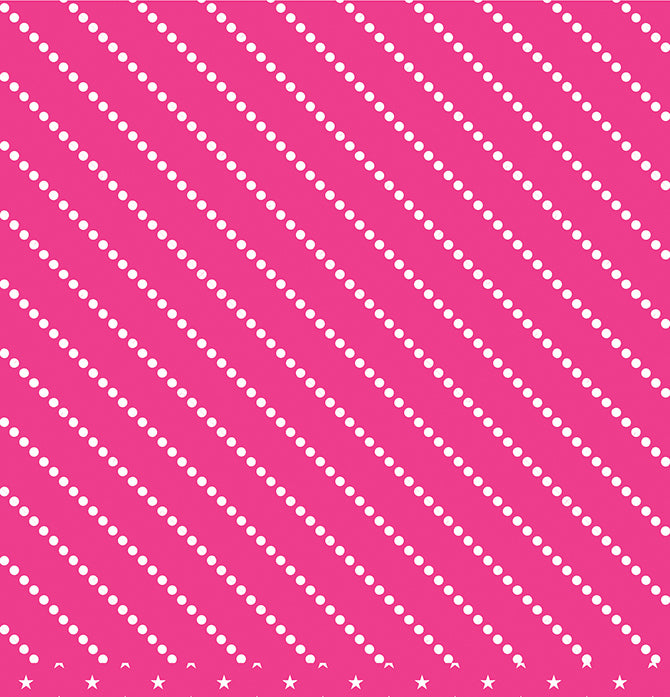 12X12 PATTERNED PAPER Pink Stars