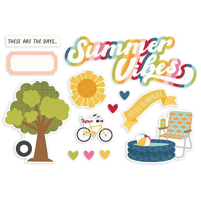 Simple Stories - Summer Lovin - Page Pieces