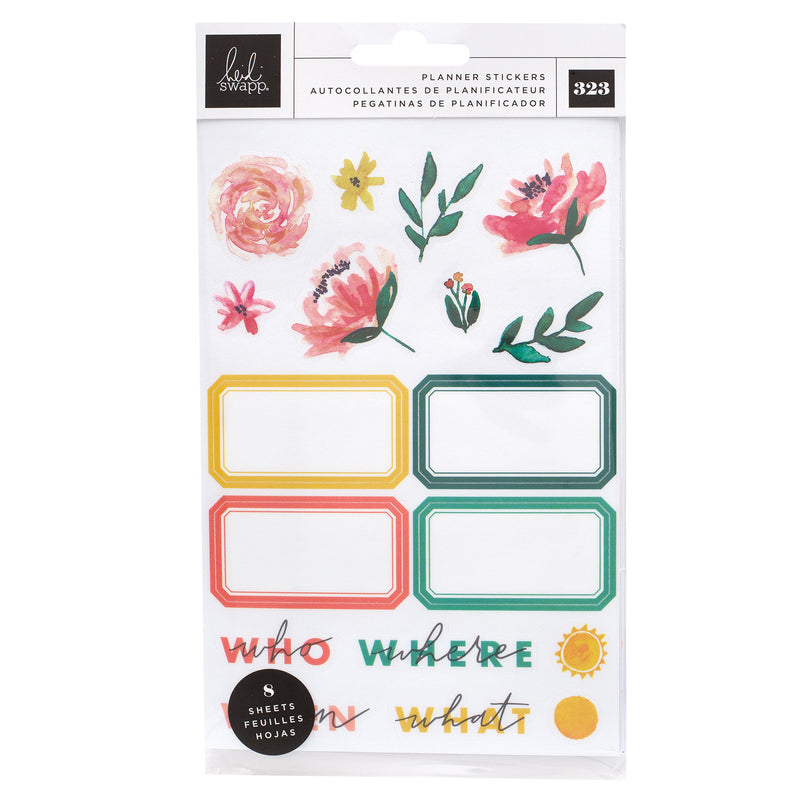 Heidi Swapp Storyline Chapters Plan Mini Sticker Book