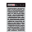Darkroom Door - Small Stencil - Diamonds