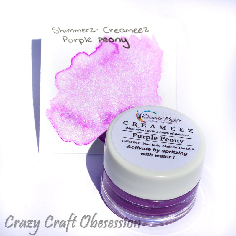 Shimmerz Paints - Creameez - Purple Peony