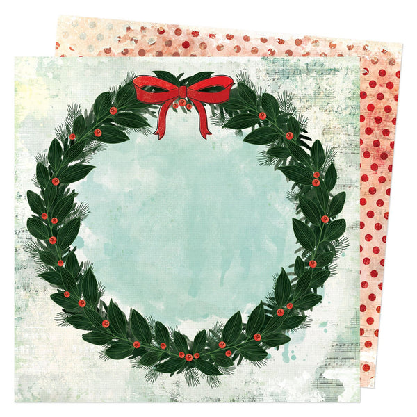 VICKI BOUTIN - WARM WISHES - 12 X 12 PAPER - HOLIDAY WISHES