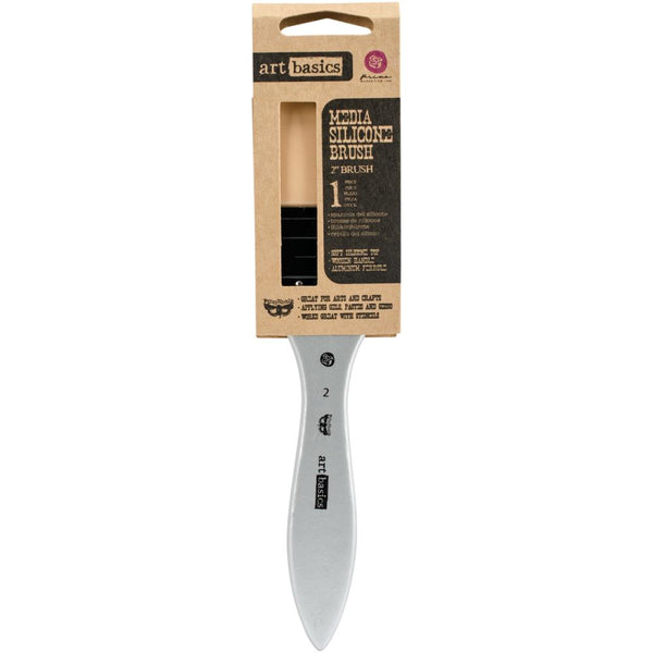 Prima - Finnabair - Art Basics - Mixed Media Silicone Brush 2"