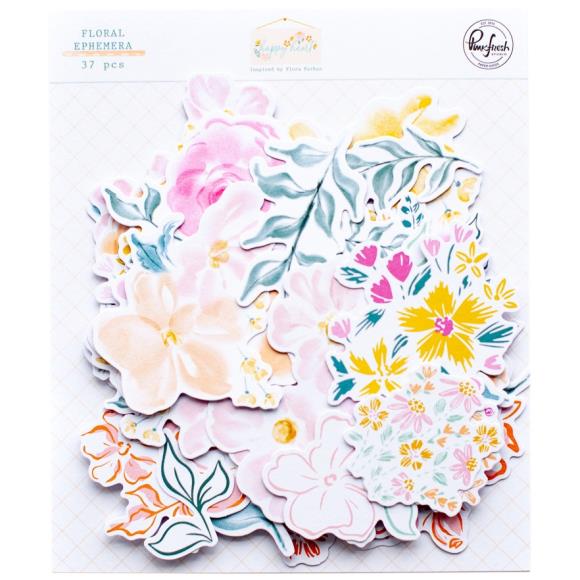 PinkFresh Studio - Happy Heart - Floral Cardstock Die-Cuts