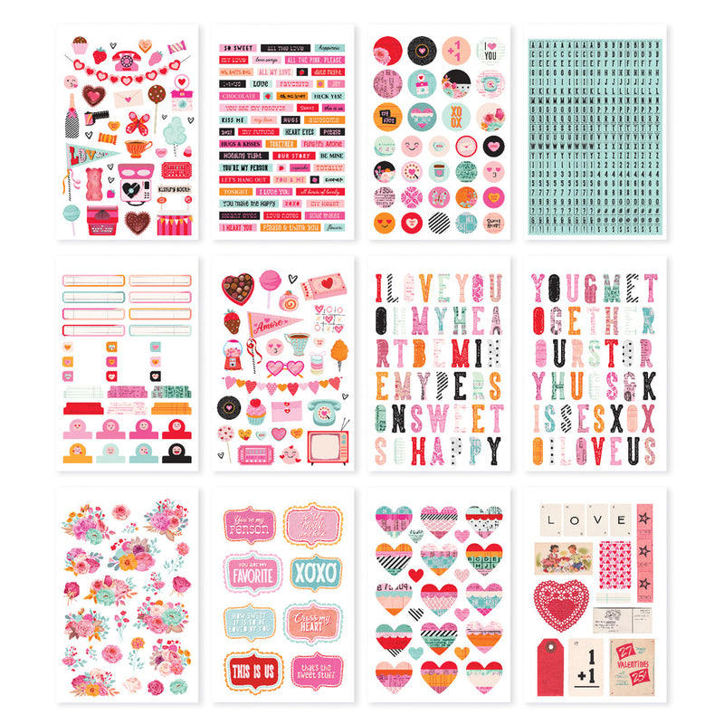 Simple Stories - Heart Eyes - Sticker Book