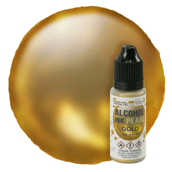 Couture Creations - Alcohol Ink 12ml - Gold Pearl