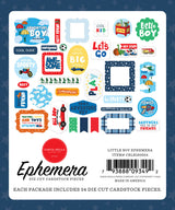 Carta Bella Paper - Little Boy - Ephemera