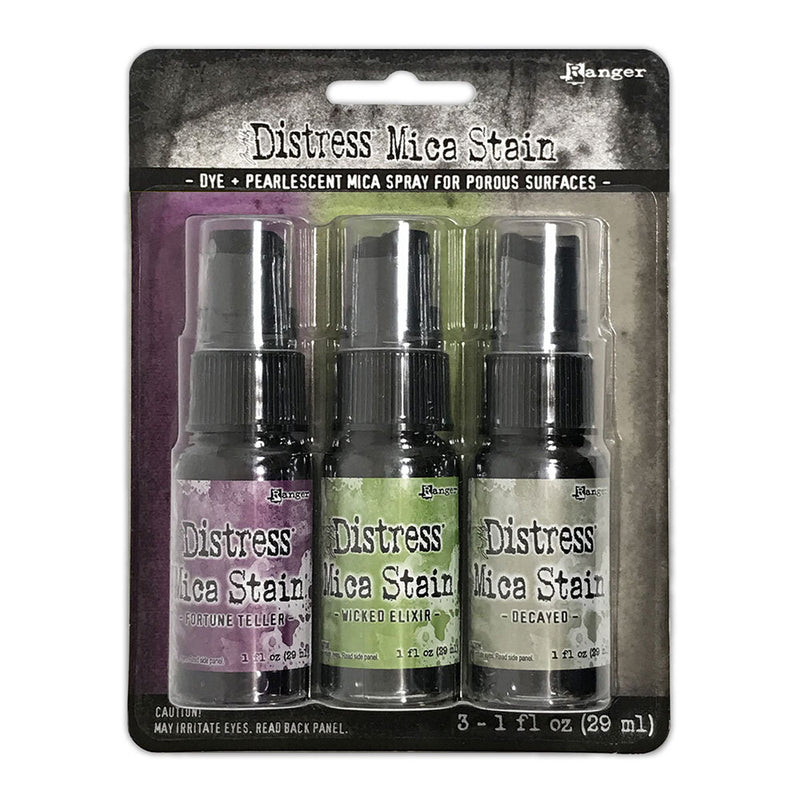 Tim Holtz - Distress Mica Stains - Halloween Set 4