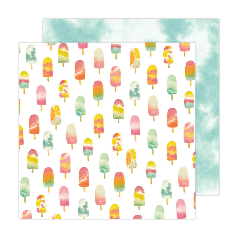 Heidi Swapp - Sun Chaser - 12 x 12 Double Sided Paper - Sweet Thing