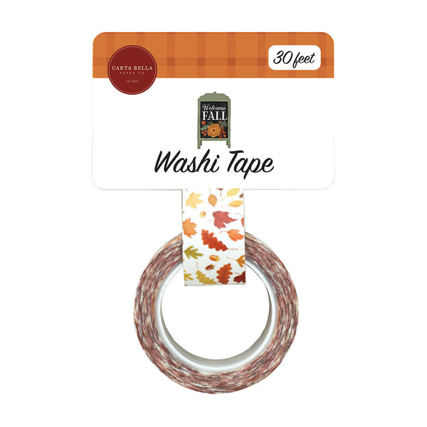 Carta Bella Paper - Welcome Fall - Washi Tape - Leaf Pile