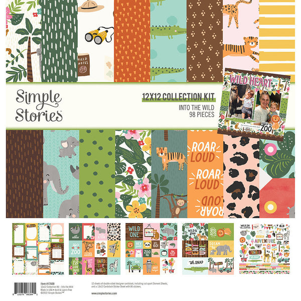 Simple Stories - Into The Wild - 12 x 12 Collection Kit