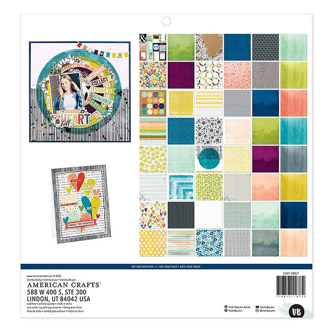 Vicki Boutin - Print Shop - 12 x 12 Paper Pad