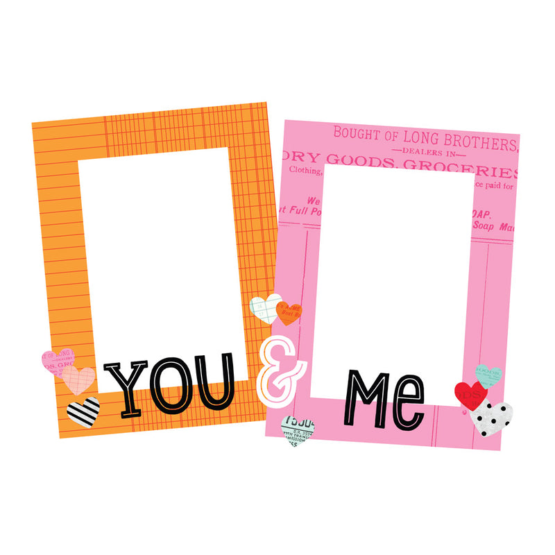 Simple Stories - Heart Eyes - Chipboard Frames