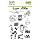 Simple Stories - Into The Wild - Clear Photopolymer Stamps