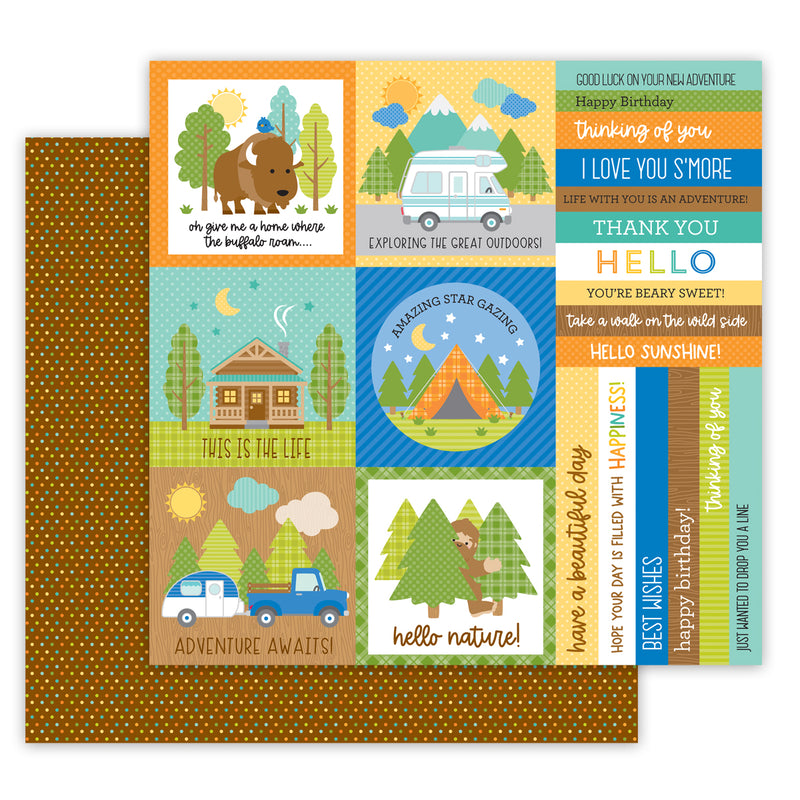 Doodlebug Design - Great Outdoors 12x12 Paper Pack