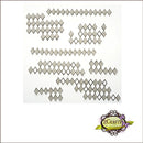 2 Crafty Chipboard - Harlequin Clumps