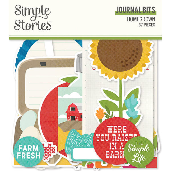 Simple Stories - Homegrown - Journal Bits