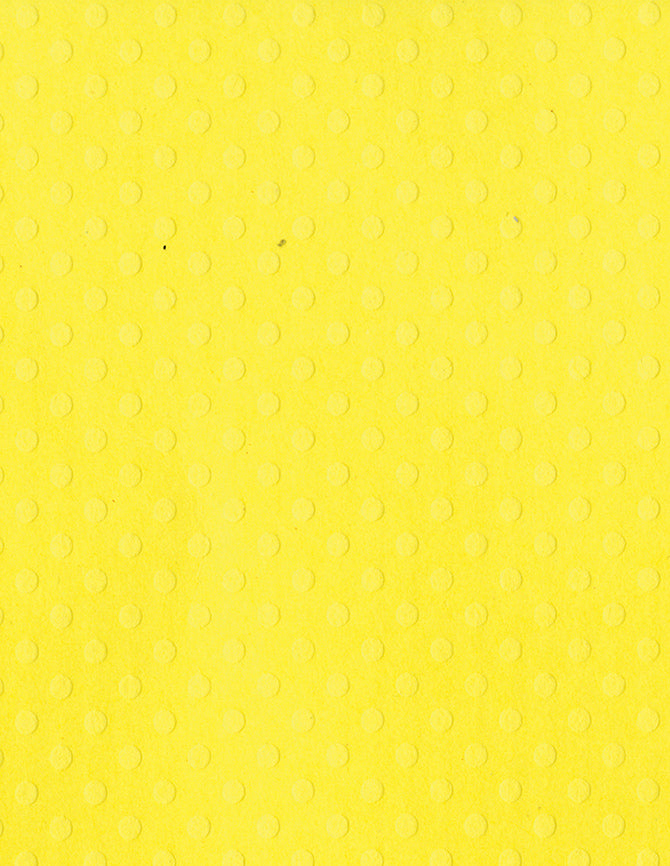 Bazzil Basics Cardstock DOTTEDSWISS 8.5 x 11 Lemon Zest