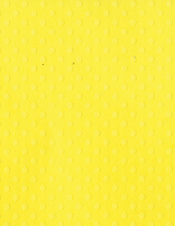 Bazzil Basics Cardstock DOTTEDSWISS 8.5 x 11 Lemon Zest