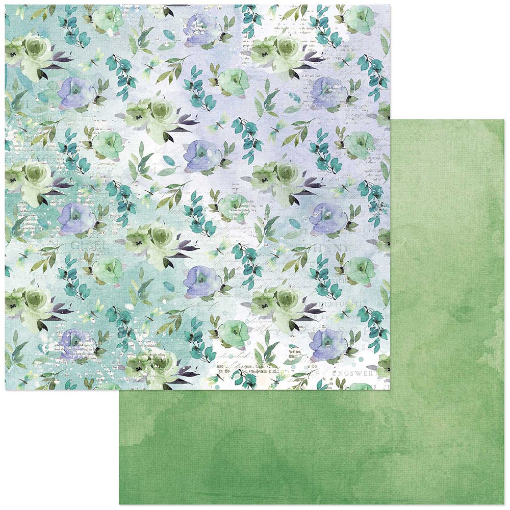 49 and Market - ARToptions Viken - 12 x 12 Double Sided Paper - Enchanted Fields