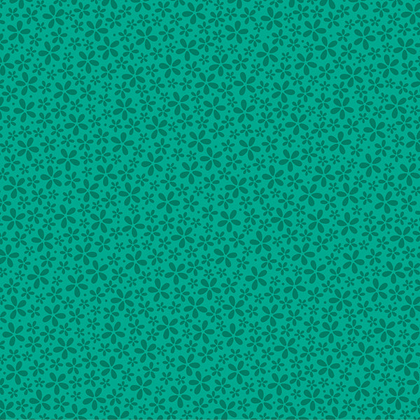 PAPER 12X12 CORE BASICS PATTERN EMERALD FLOWER