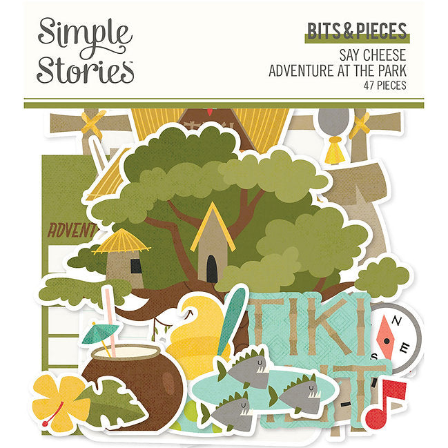 Simple Stories - Say Cheese Adventure At the Park - Ephemera - Bits and Pieces