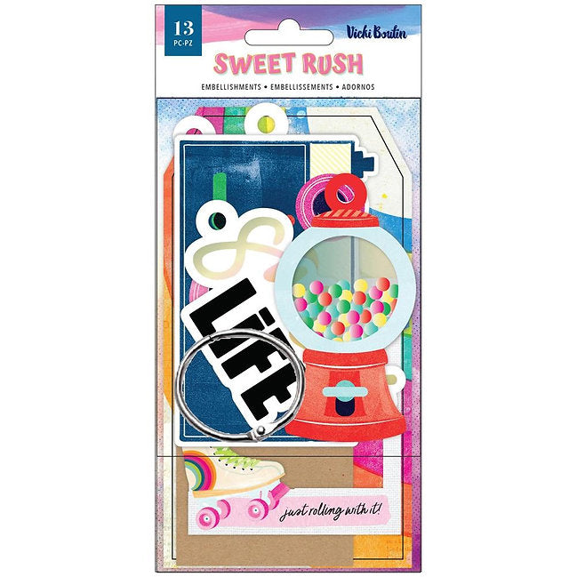 Vicki Boutin - Sweet Rush Collection - Mini Tag Journal