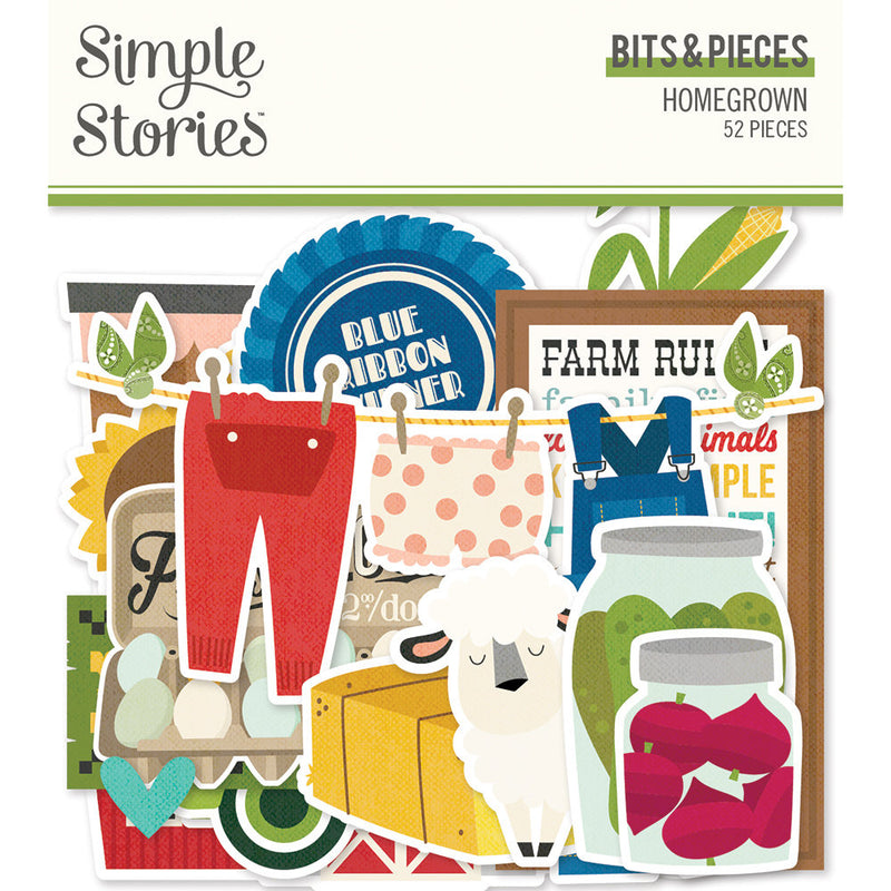 Simple Stories - Homegrown - Bits & Pieces