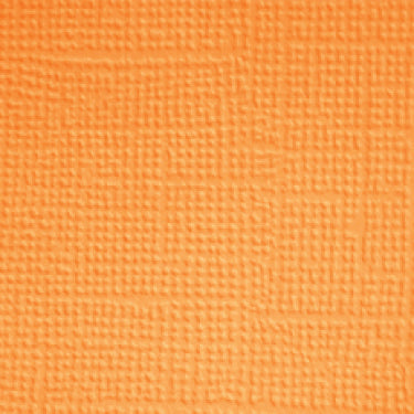 Doodlebug Design - Tangerine Textured cardstock