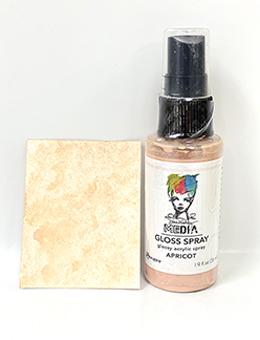 Dina Wakley - Media Gloss Sprays Apricot