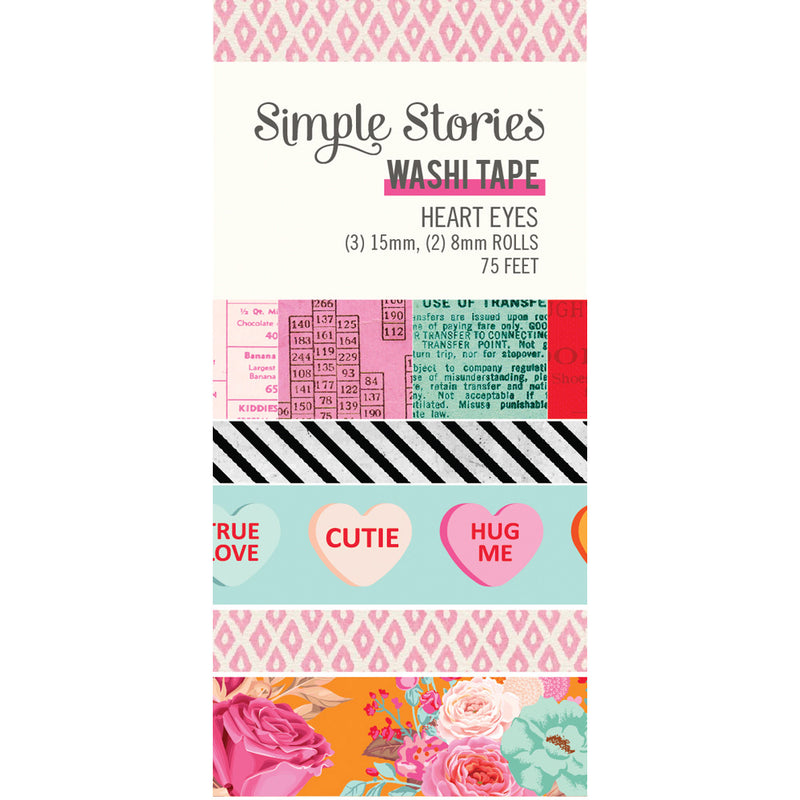 Simple Stories - Heart Eyes - Washi Tape