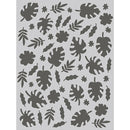 Simple Stories - Into The Wild - 6 x 8 Stencil - Jungle Leaves
