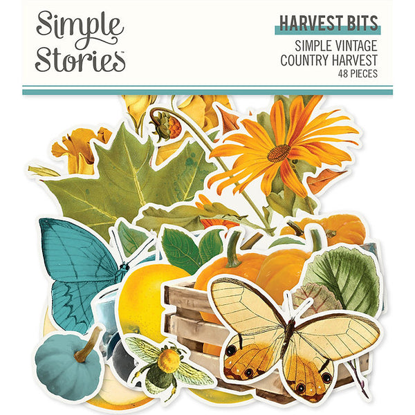 Simple Stories - Simple Vintage Country Harvest - Harvest Bits & Pieces