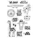 Simple Stories - Into The Wild - Clear Photopolymer Stamps