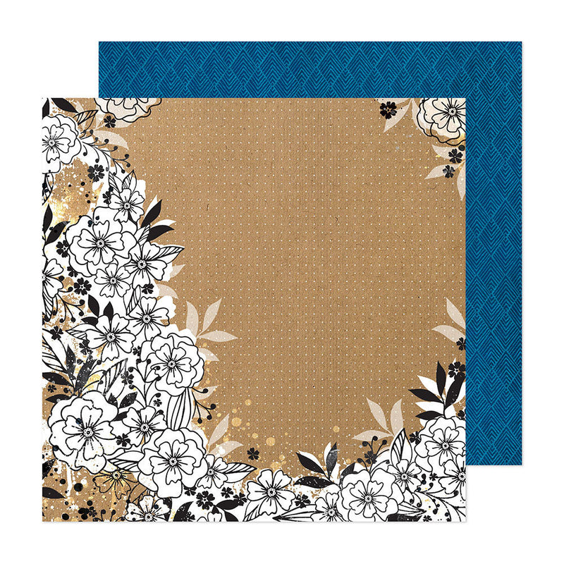 Vicki Boutin - Print Shop - 12 x 12 Double Sided Paper - Floral Frenzy