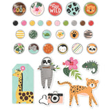 Simple Stories - Into The Wild - Decorative Brads