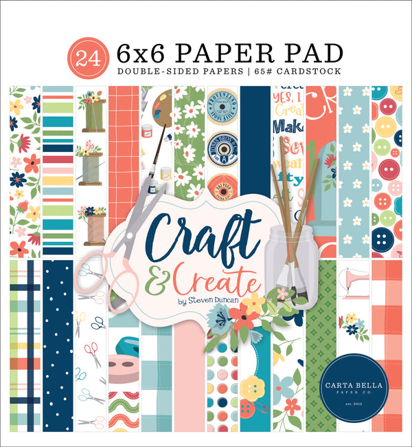 Echo Park - Craft & Create - 6x6 Paper Pad