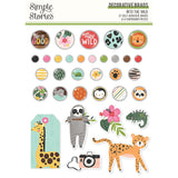 Simple Stories - Into The Wild - Decorative Brads