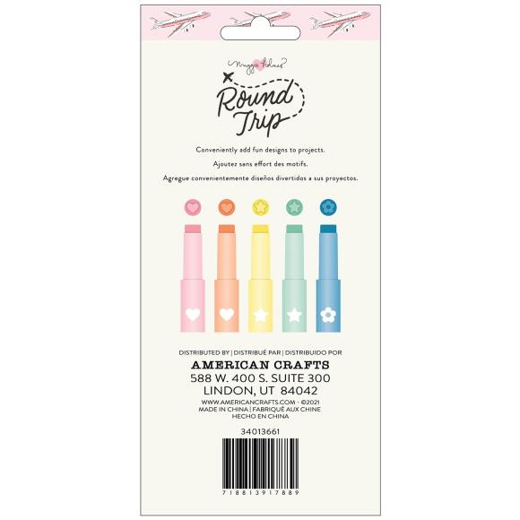 Maggie Holmes - Round Trip - Stamp Markers 5/Pkg