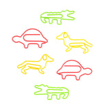 Pebbles - Kid at Heart - ANIMAL PAPER CLIPS (12 PIECE)