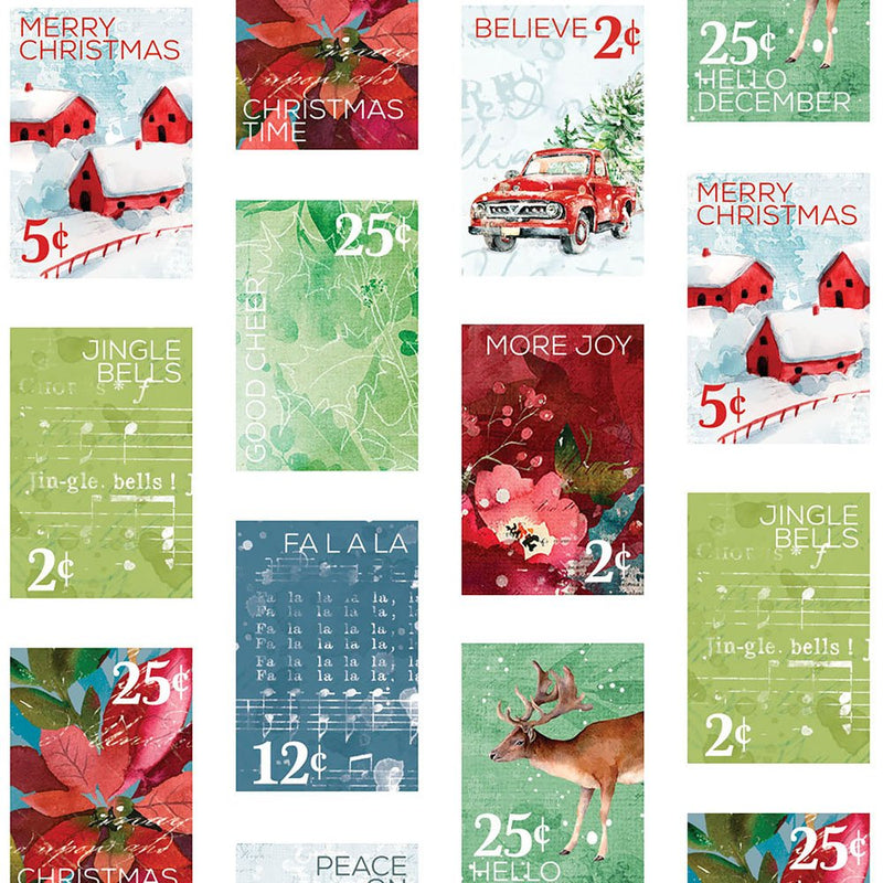 49 and Market - ARToptions Holiday Wishes - Washi Tape - Postage