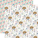 Echo Park - Craft & Create - 12 x 12 Paper - Paint Supplies