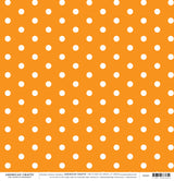 12X12 PATTERNED PAPER Orange Dots