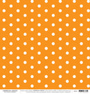 12X12 PATTERNED PAPER Orange Dots