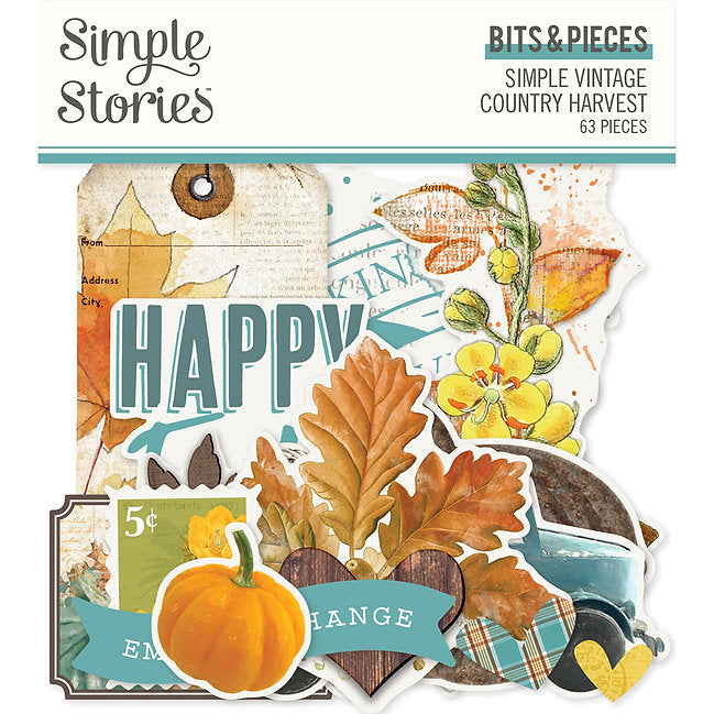 Simple Stories - Simple Vintage Country Harvest - Bits & Pieces