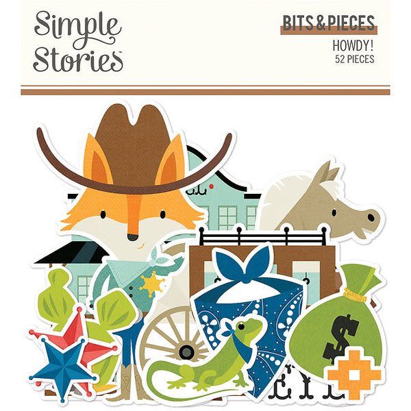 Simple Stories - Howdy! - Bits & Pieces