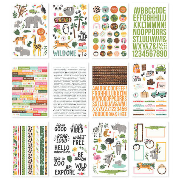 Simple Stories - Into The Wild - Sticker Book