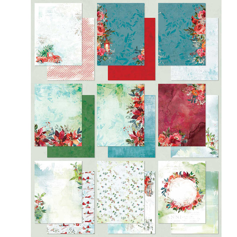 49 and Market - ARToptions Holiday Wishes - 6 x 8 Collection Pack