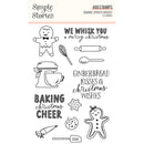 Simple Stories - Baking Spirits Bright - Clear Photopolymer Stamps