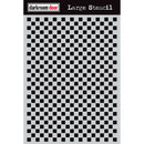 Darkroom Door - Large Stencil - Checkered